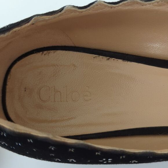 Chloe Lauren Block Heel Pumps Size 9 1/2 - Picture 7 of 11